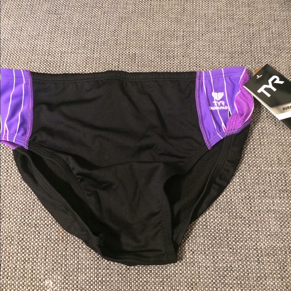 Men swim